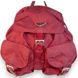 Prada Tessuto Nylon Backpack and Prada Nylon Snap Flap Wallet both come with COA